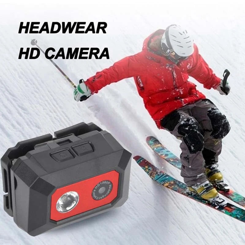 HD Action Camera For Motorcycle Helmet 1080P Outdoor Sport Camera SOS Head-Mounted Action Cameras Helmet Video Recording DVR Cam