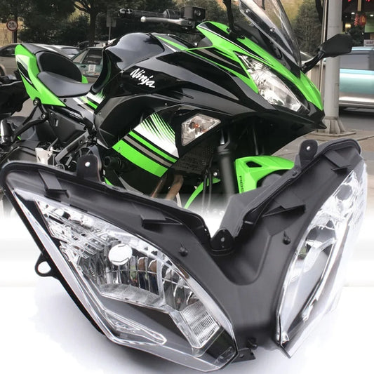 Headlight For Kawasaki Ninja 650 EX650 2017 2018 2019 Ninja650 Headlamp Accessories Front Light Housing