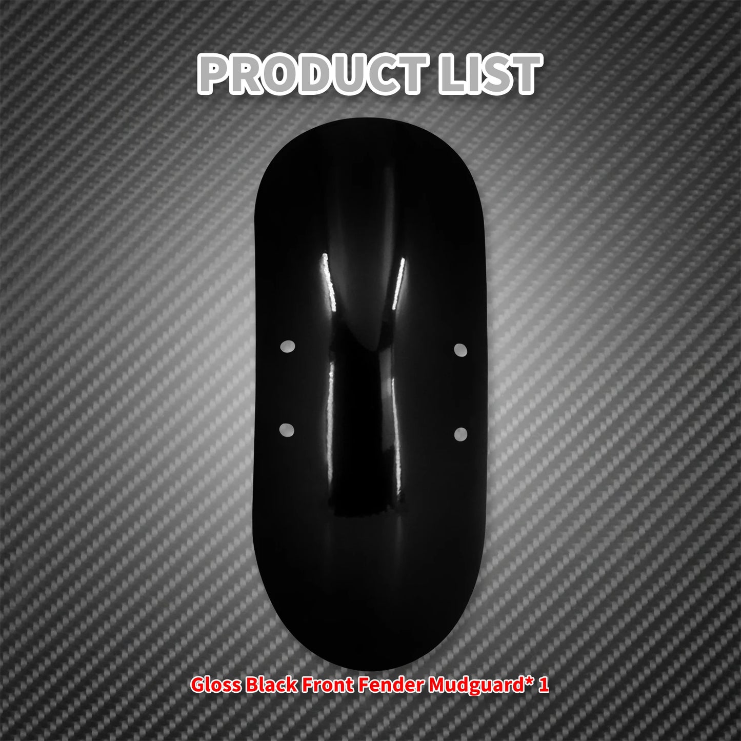 Short Fender Mudguard Protector Cover Gloss Matte Black For Harley Sportster XL 48 Forty Eight 2010-2017