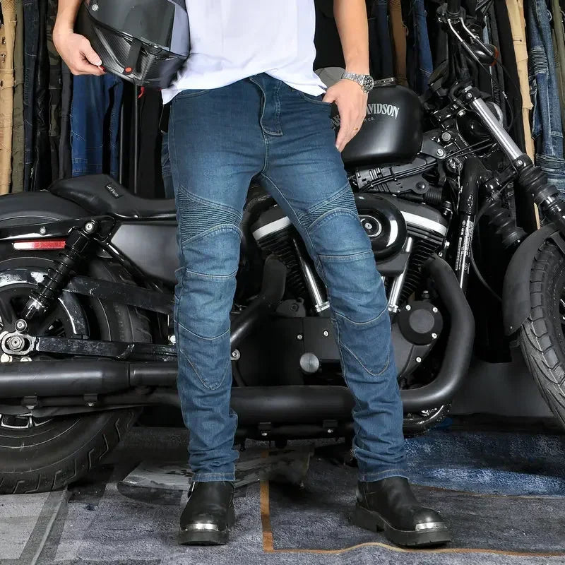 Pants, Riding Jeans, Anti-fall, Classic Motorcycle Rider Pants, Racing Pants for All Seasons