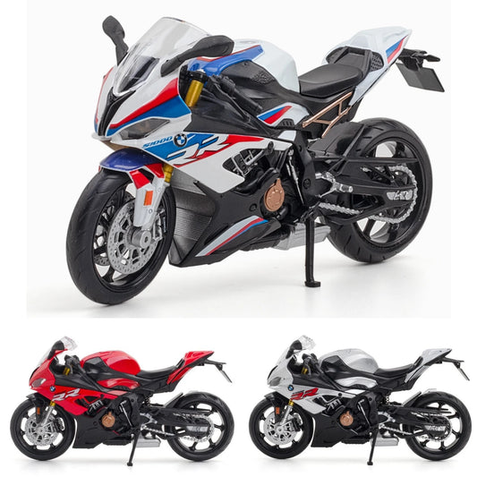 BMW S1000RR Motorcycle Toy 1:12 RMZ City Diecast Metal Racing Model