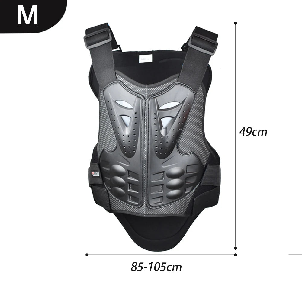 Armor Protective Gear Outdoor Driving Adult Chest Back Protection Vest For Motocross Skiing Skating