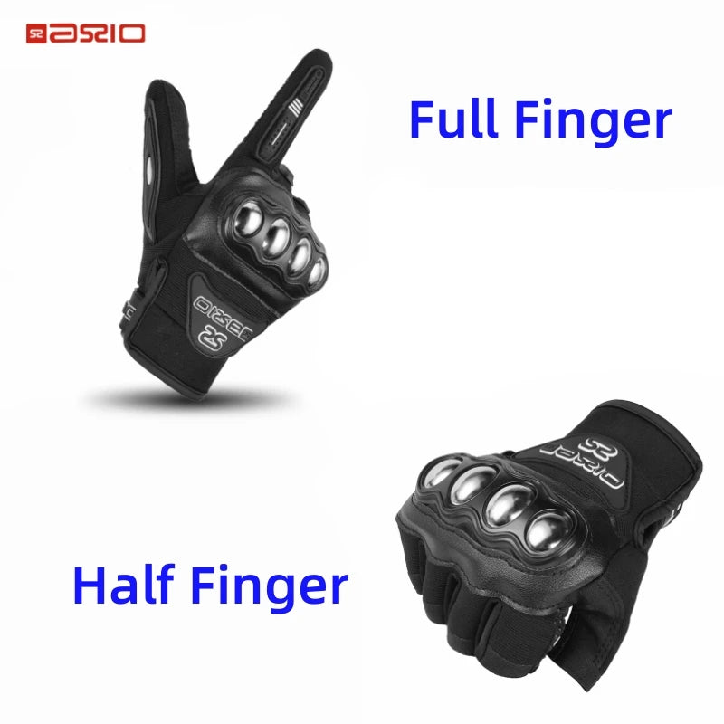 Full Finger/Half Finger Breathable Women Men's Anti-drop Bike Motorcycle Riding Gloves