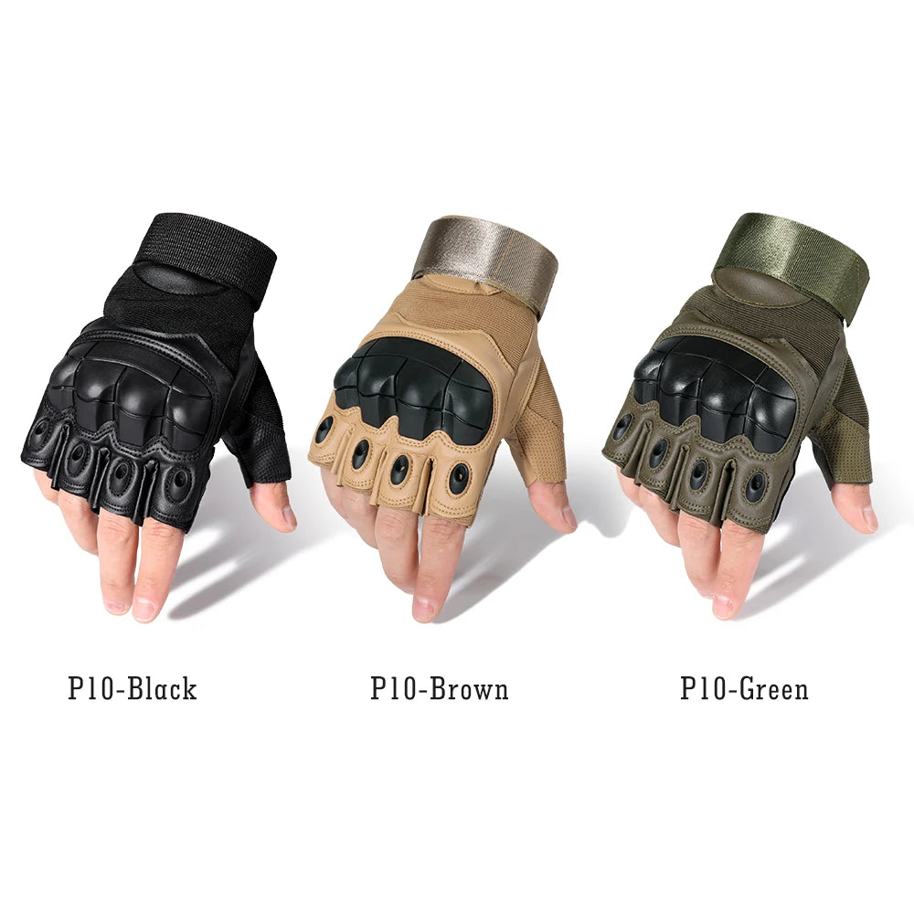 Touchscreen PU Leather Motorcycle Full Finger Gloves Protective Gear Racing Pit Bike Riding Motorbike Moto Motocross Enduro